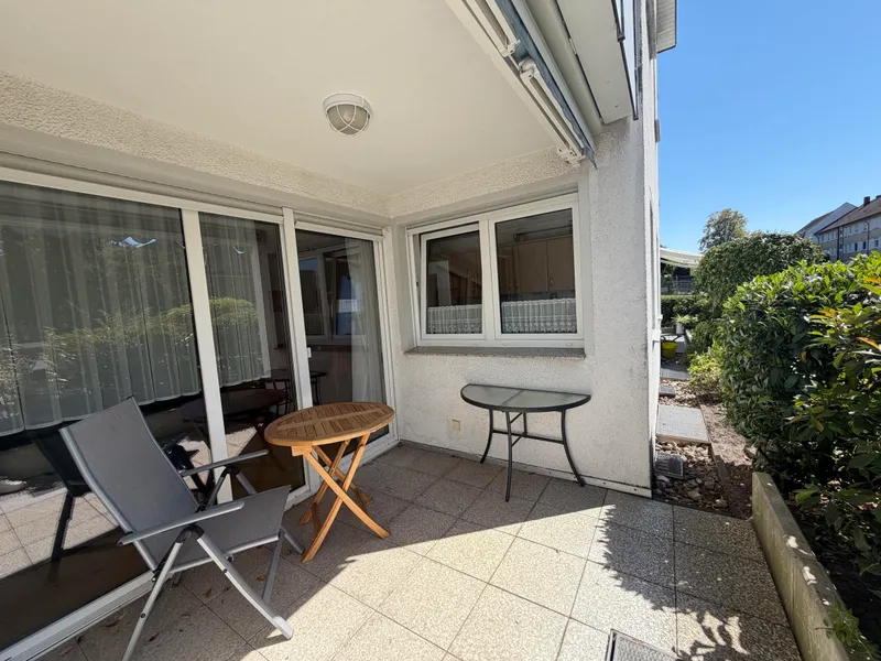 überdachte Terrasse