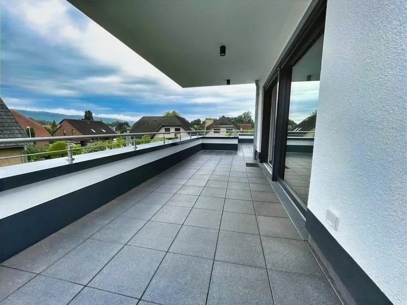 Penthouse überdachte Terrasse