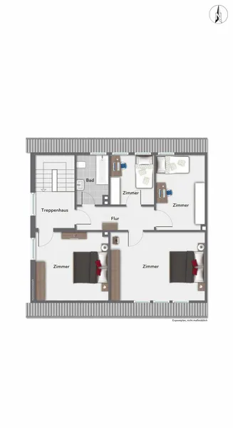 Grundriss Dachgeschoss