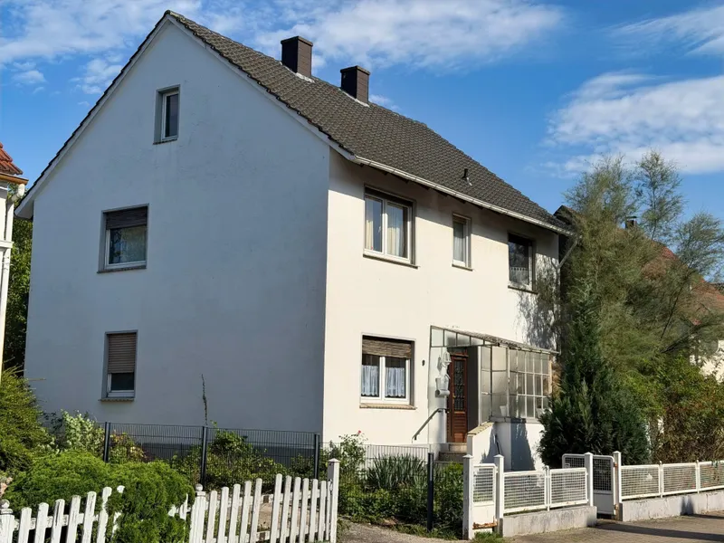 Ansicht von der Straße