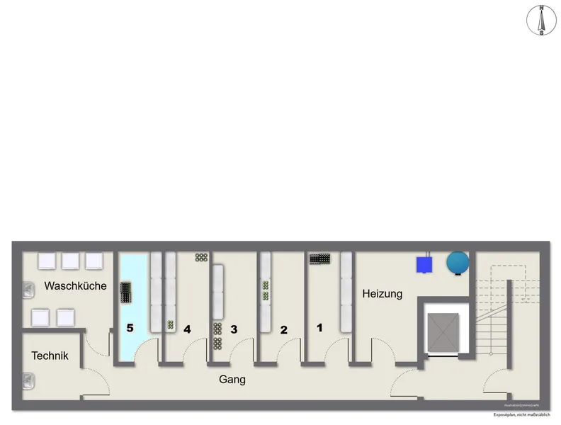 Grundriss Kellergeschoss