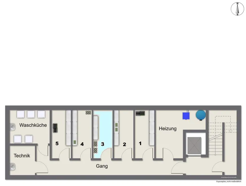 Grundrisse Kellergeschoss