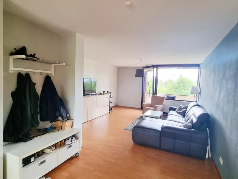 Blick zum Wohnbereich