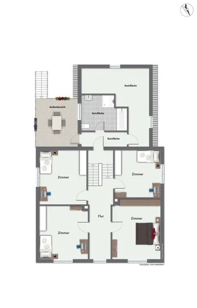 Grundriss Obergeschoss