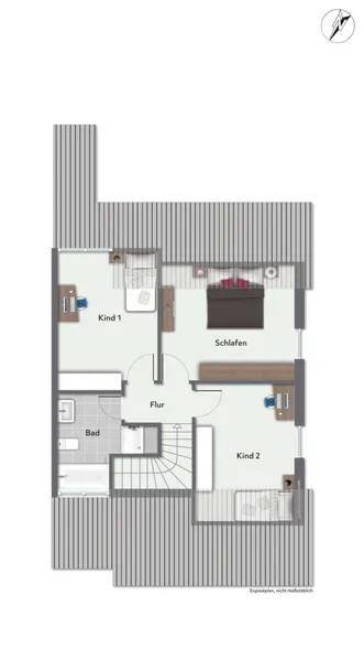Grundriss Dachgeschoss