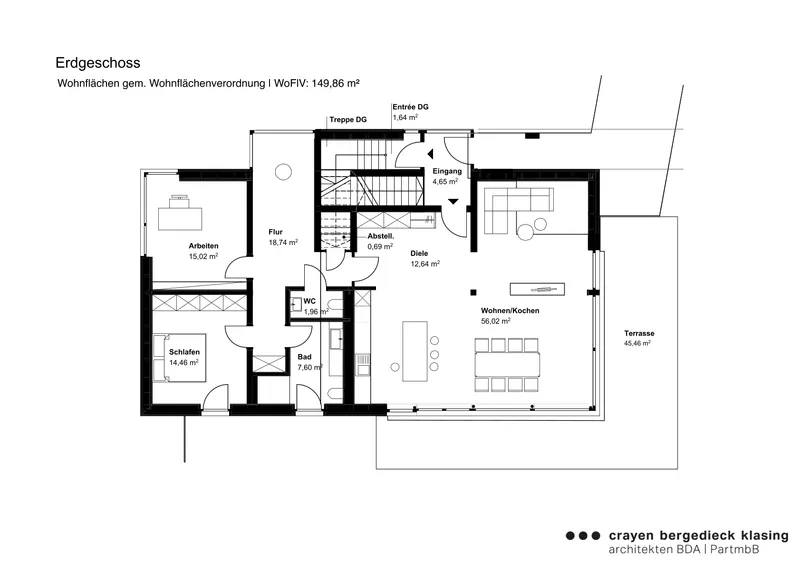 Grundriss Erdgeschoss