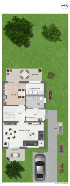 Grundriss EG Haus 24
