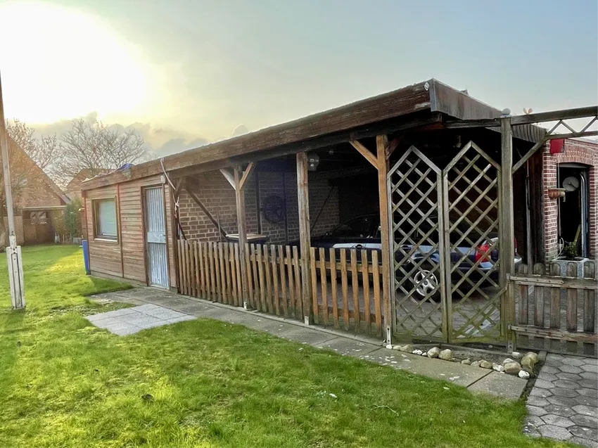 Garten und Carport