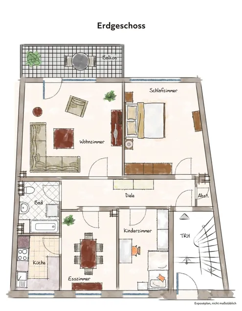 Grundriss EG, OG 