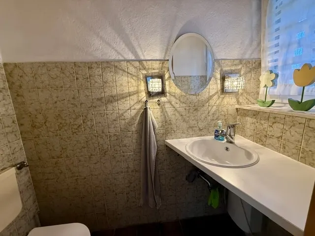 Gäste-WC im Erdgeschoss