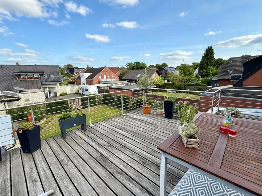 Dachterrasse mit Ausblick