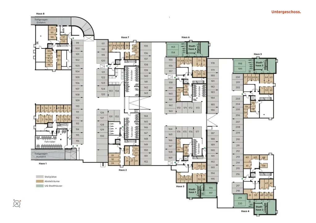 Tiefgaragenplan