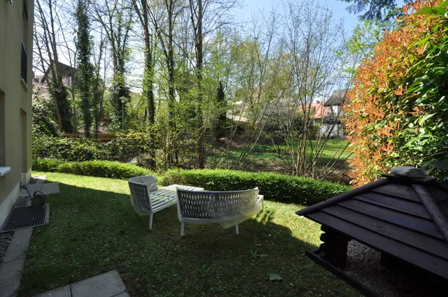 Ausblick in den Garten