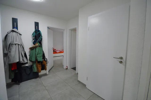 Flur mit Garderobe