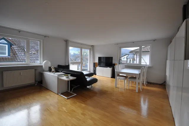 Wohn-/Essbereich mit Balkon