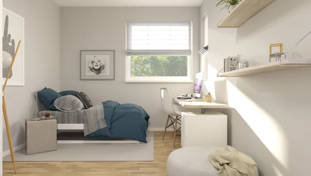 Gäste-/Arbeits-Zimmer - Visualisierung