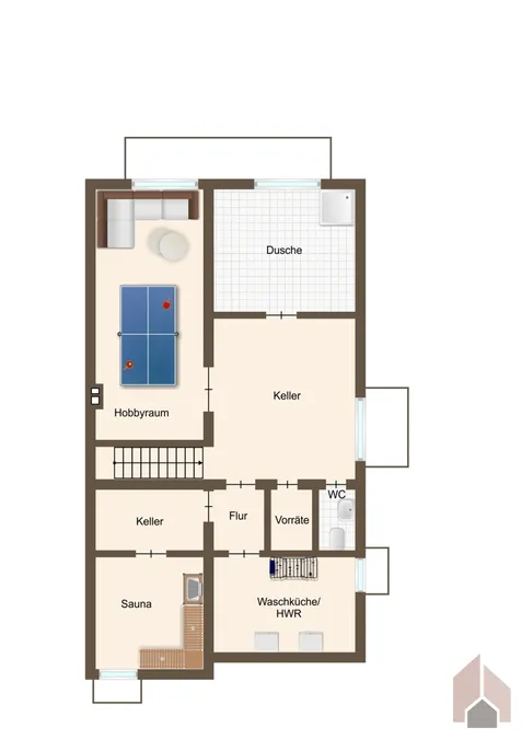 KG I Grundriss