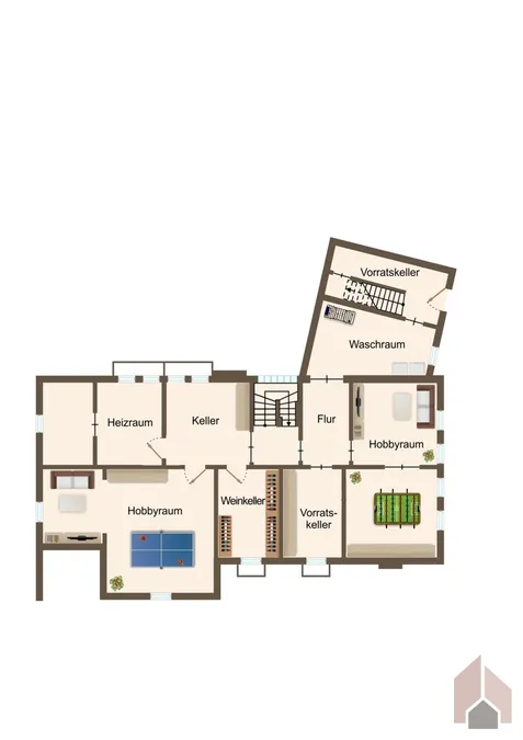 KG I Grundriss