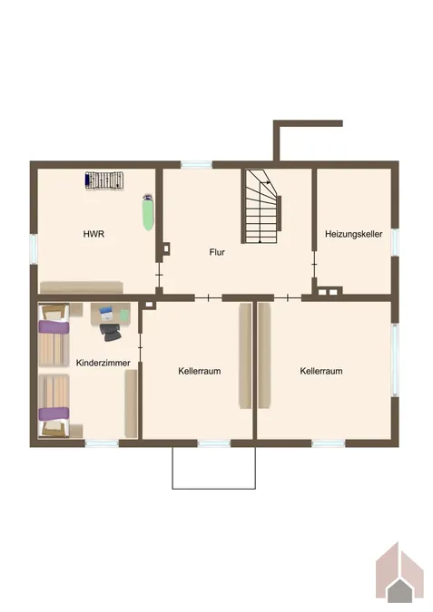 KG I Grundriss