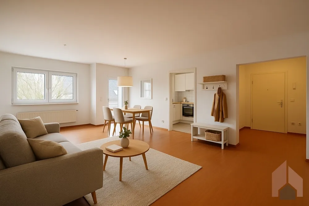 Möblierte Visualisierung