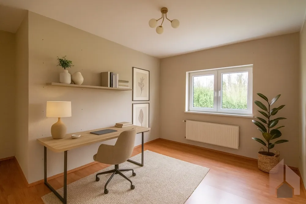 Möblierte Visualisierung