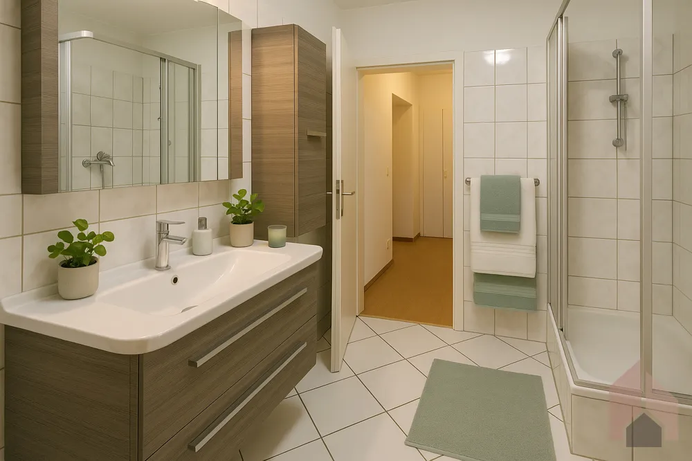 Möblierte Visualisierung