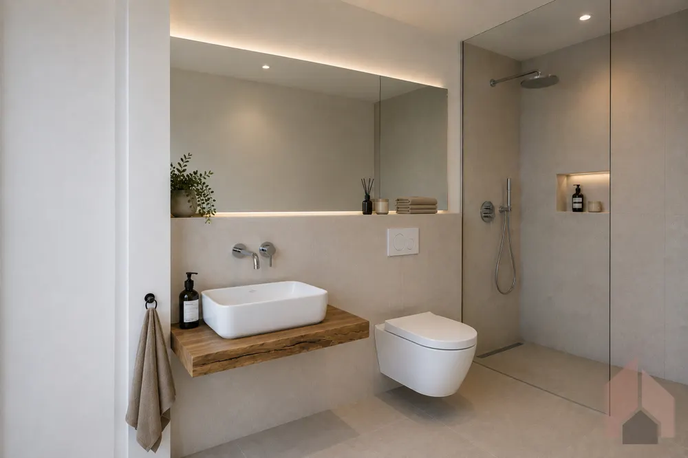 OG I Badezimmer mit KI visualisiert
