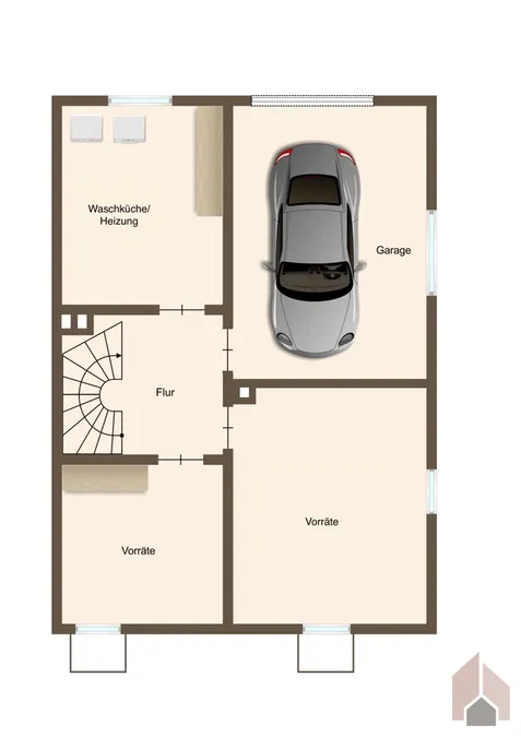 Haus 3 I Grundriss KG