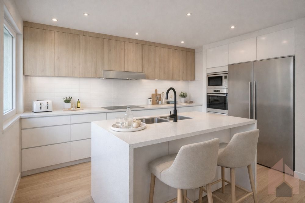 EG I Küche visualisiert