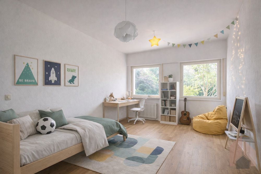 UG I Kinderzimmer visualisiert