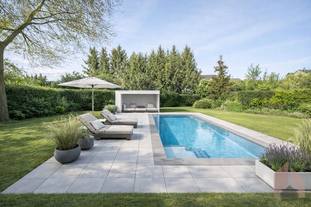 Außen I Pool visualisiert