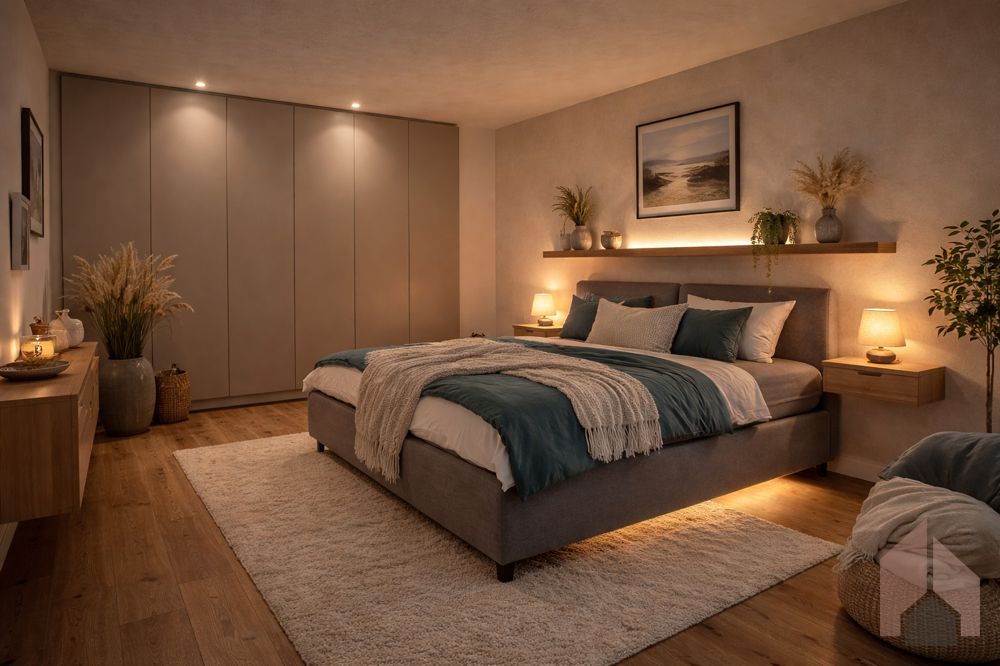 EG I Schlafzimmer visualisiert