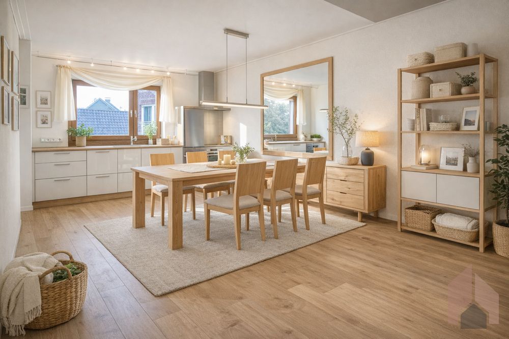 EG I Essbereich visualisiert