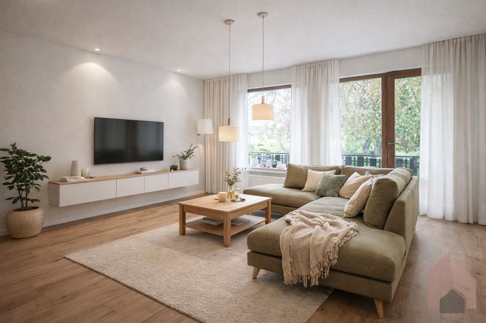 EG I Wohnbereich visualisiert