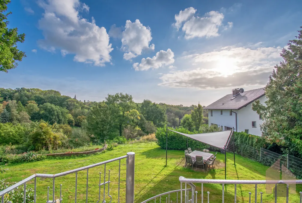 Ausblick Balkon