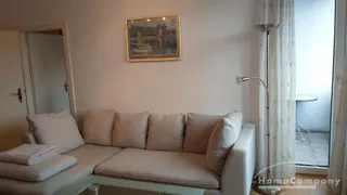 3 Zi.Whg, möbliert, 4. OG, Loggia, komplett augestattet, City.