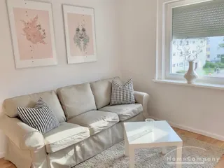3 Zi.Whg., möbliert,