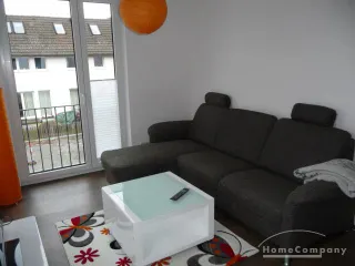 2 Zi.Whg., möbliert, 1. OG mit Balkon