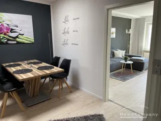 Sehr schöne 3 Zi.-Whg., möbliert. Mit Balkon.