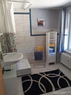 1 Zi.Whg., möbl., 1. OG.