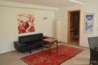 1,5 Zi.Whg, möbl. Souterrain, sehr hell