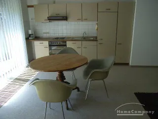 1,5 Zi.Whg, möbl. Souterrain, sehr hell