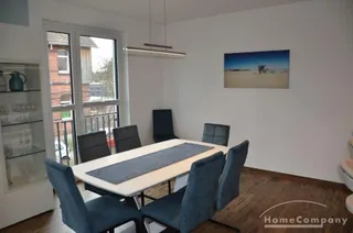 Schöne, geräumige 4 Zi.Whg., möbliert, mit Balkon.
