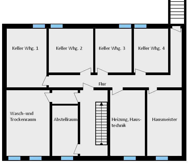 Grundrisse Kellergeschoss