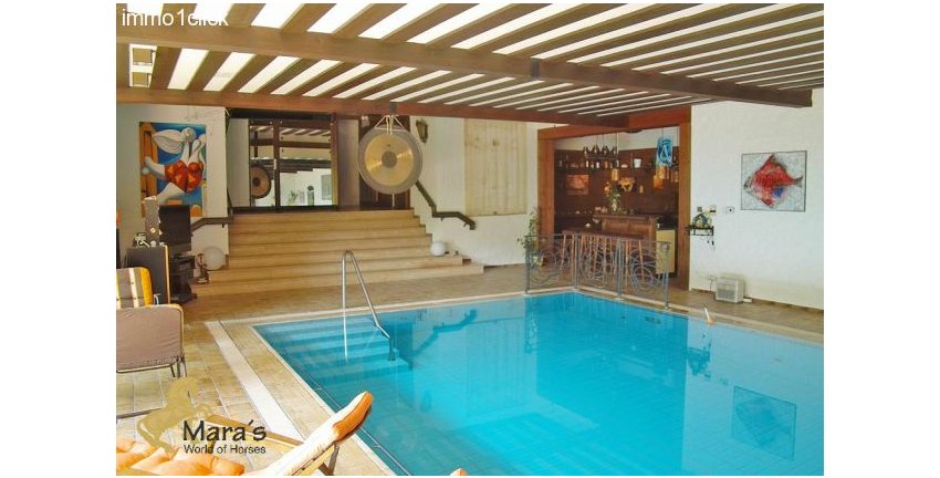 grosse Villa mit Schwimmbad, Sauna, SPA in Schoenau, nahe Heidelberg, Mannheim zu verkaufen