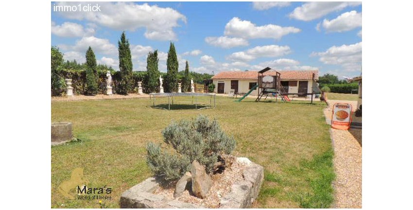 Landhaus mit Gästeapartments, Stall, Pool, Camping, Frankreich, Charente-Maritime, Bordeaux, Montguyon zu verkaufen