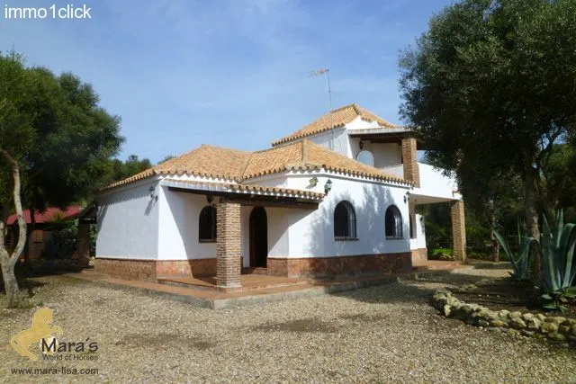 Finca mit Vermiet-Holzhäusern, Apartments, Ferienvermietung zu verkaufen Vejer de la Frontera, El Palmar, Costa de la Luz, Andalusien