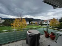 Balkon mit Aussicht