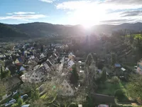 Blick über Merzhausen zum Schauinsland