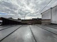 Dachterrasse mit Blick über die Dächer